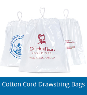 Cotton Cord Drawstring Bags