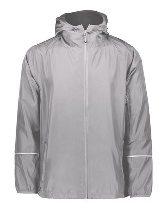Custom Logo Holloway Packable Hooded Jacket 229582 Embroidered