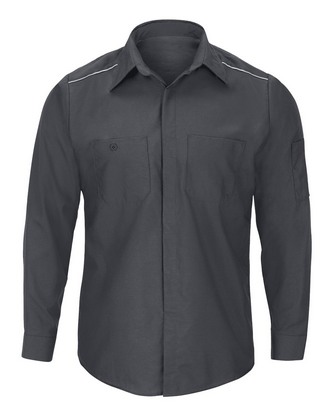  Company Branded Red Kap Pro Airflow Long Sleeve Work Shirt - Tall Sizes SP3AT With Logo 