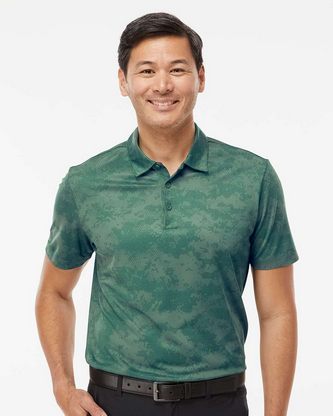  Custom Embroidered Adidas Camo Polo A550 With Logo 