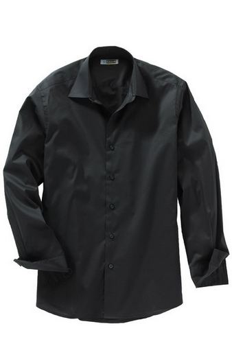 Custom Embroidered Edwards Mens Long Sleeve Spread Collar Dress Shirt - 1033