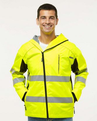 Company Branded Kishigo Premium Black Series® Windbreaker WB102 With Logo