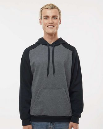 Custom Embroidered Augusta Sportswear Eco Revive Three-Season Triblend Fleece Hooded Sweatshirt 6865