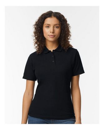 Company Branded Gildan Softstyle® Women's Pique Polo 64800L With Logo