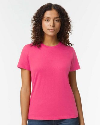 Company Branded Gildan Softstyle® Women's Midweight T-Shirt 65000L With Logo