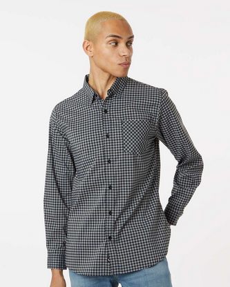  Custom Logo Burnside Technical Stretch Burn Shirt 3291 Embroidered 