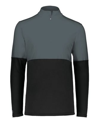 Company Branded Holloway Youth Momentum Team Quarter-Zip Pullover 223600 With Logo