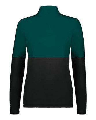 Company Branded Holloway Women's Momentum Team Quarter-Zip Pullover 223700 With Logo