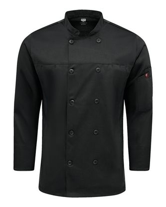  Company Branded Chef Designs Deluxe Airflow Chef Coat 054M With Logo 