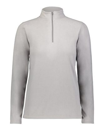 Company Branded Augusta Sportswear Women's Eco Revive Micro-Lite Fleece Quarter-Zip Pullover 6864 Wi