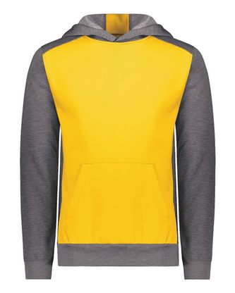 Custom Logo Augusta Sportswear Youth Eco Revive Three-Season Triblend Fleece Hooded Sweatshirt 6866
