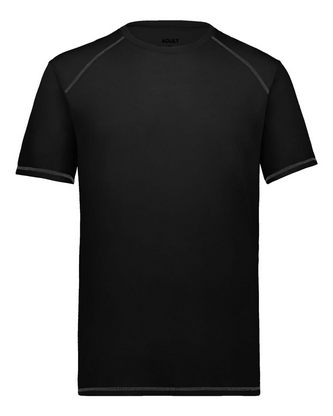 Custom Logo Augusta Sportswear Youth Super Soft-Spun Poly T-Shirt 6843 Embroidered