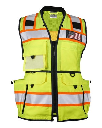  Company Branded Kishigo Women’s Ultimate Construction Class 2 Vest 1824 With Logo 