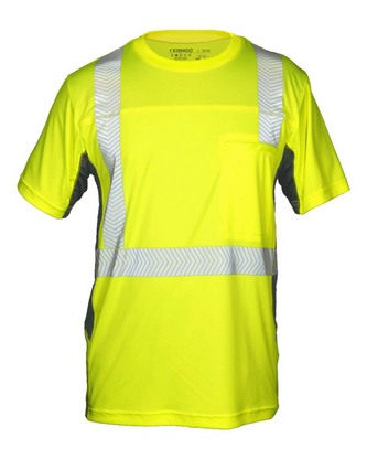  Company Branded Kishigo Premium Black Series® Cool Touch Class 2 Short Sleeve T-Shirt 9173 With Logo 
