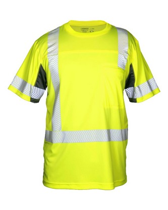 Custom Embroidered Kishigo Premium Black Series® Cool Touch Class 3 Short Sleeve T-Shirts 9175 With