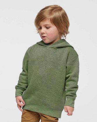  Custom Logo Rabbit Skins Toddler Pullover Fleece Hoodie 3326 Embroidered 