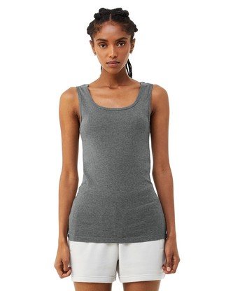 Custom Printed Ladies' Micro Ribbed Tank 