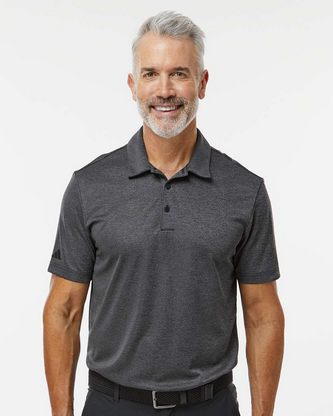 Company Branded Adidas Space Dyed Polo A591 With Logo