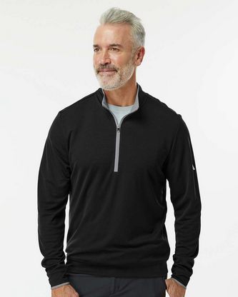  Custom Logo Adidas Lightweight Quarter-Zip Pullover A2002 Embroidered 