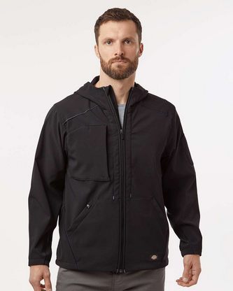  Custom Logo Dickies Protect Hooded Jacket - Tall Sizes PH10T Embroidered 
