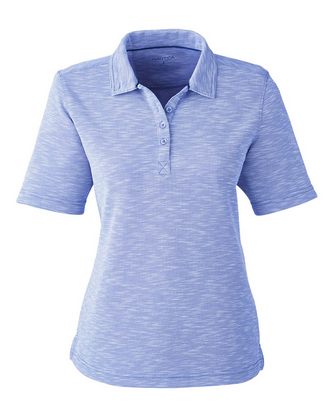 Company Branded Nautica Women's Sun Surfer Slub Polo N17974 With Logo