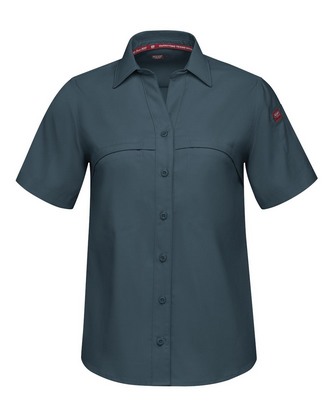  Custom Logo Red Kap Women's Cooling Work Shirt TSW1 Embroidered 