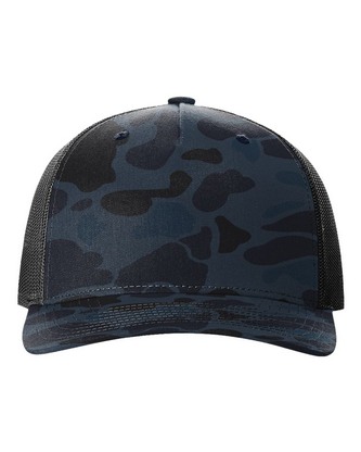 Custom Logo Richardson Five-Panel Printed Trucker Cap 112PFP Embroidered
