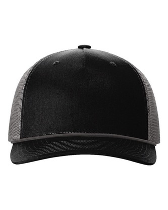 Company Branded Richardson Five-Panel Trucker with Rope Cap 112FPR With Logo