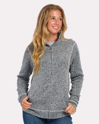  Custom Logo Boxercraft Women's Alpine Full-Zip BW5207 Embroidered 