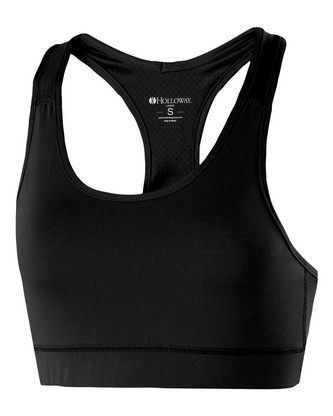 Company Branded Holloway Women's Vent Sports Bra 223300 With Logo