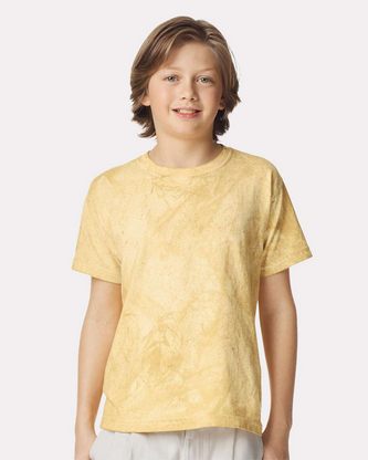 Custom Logo Comfort Colors Colorblast Youth Heavyweight T-Shirt 1745Y Embroidered