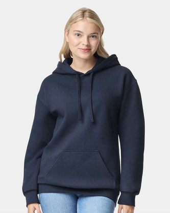 Custom Logo Gildan Hammer Maxweight Hooded Sweatshirt 19500 Embroidered