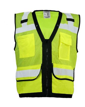 Custom Embroidered Kishigo Economy Surveyors Vest S5008Z With Logo