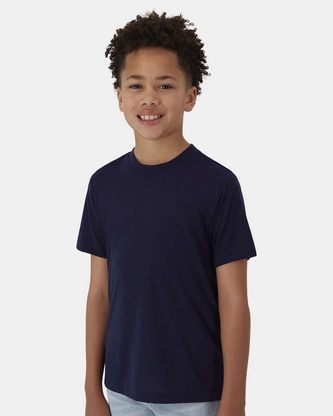 Company Branded Hanes Cool DRI® Youth Cotton Touch T-Shirt 484Y With Logo