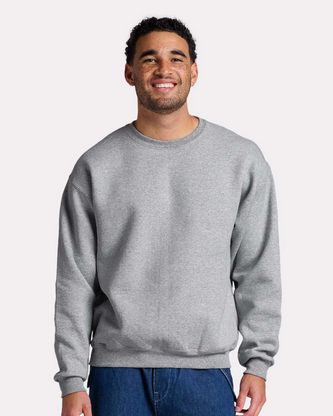  Company Branded JERZEES Rugged Crewneck Sweatshirt C12MR With Logo 