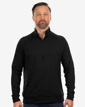 Custom Embroidered Burnside Dawn to Dusk Quarter-Zip Pullover 8167 With Logo