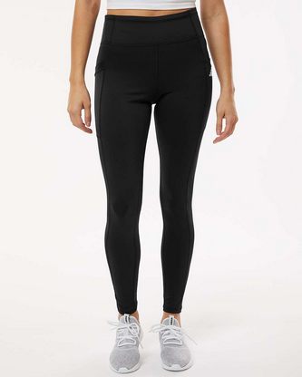  Custom Logo Adidas Women's Pocket Leggings A1010 Embroidered 