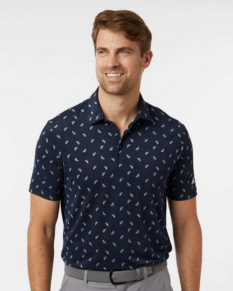  Company Branded Adidas Ultimate Mesh Polo A2012 With Logo 