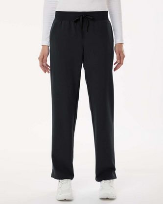 Custom Logo Jaanuu Women's Xenos Essential Knit-Waist Scrub Pants W20001 Embroidered
