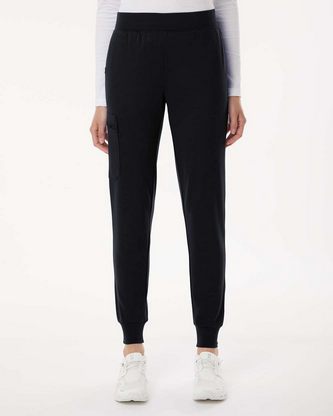Custom Logo Jaanuu Women's Rubi Ultrasoft Scrub Joggers W40001 Embroidered