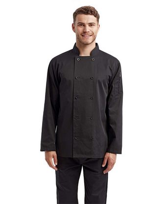  Custom Embroidered Artisan Collection by Reprime Recycled Chef Coat RP657 With Logo 