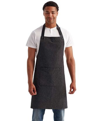  Company Branded Artisan Collection by Reprime Annex Oxford Apron with Pocket RP144 With Logo 