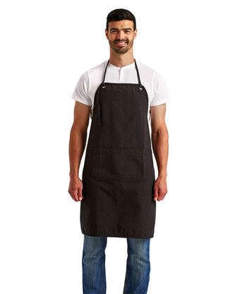  Custom Embroidered Artisan Collection by Reprime Artisan's Choice Canvas Apron RP181 With Logo 