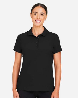 Custom Embroidered Devon & Jones Women's CrownLux Performance® Windsor Welded Polo DG110W With Logo
