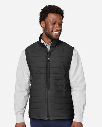 Custom Embroidered Devon & Jones Men's New Classics® Charleston Hybrid Vest DG706 With Logo