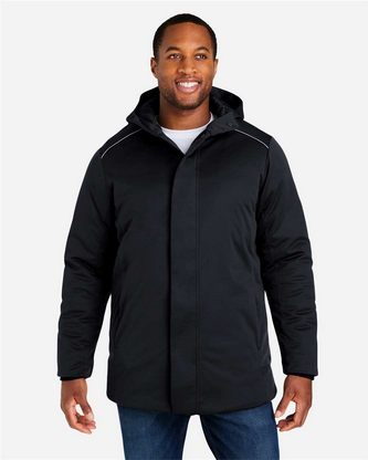  Company Branded CORE365 Unisex Techno Lite Flat-Fill Insulated Jacket CE715 With Logo 