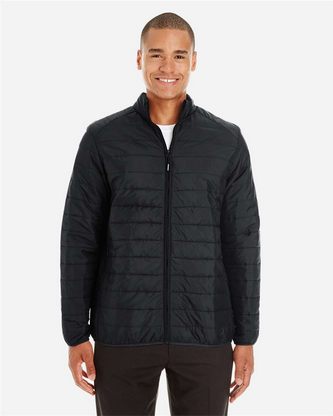 Custom Embroidered CORE365 Men's Tall Prevail Packable Puffer CE700T With Logo