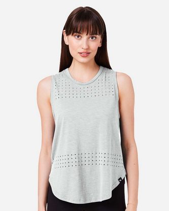 Custom Logo Glyder Women's Lumasof Mood Tank PDP6254 Embroidered