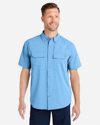  Custom Embroidered HUK Creekbed Short Sleeve Shirt H150183 With Logo 
