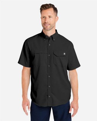 Custom Logo HUK Tide Point Short Sleeve Shirt H150171 Embroidered